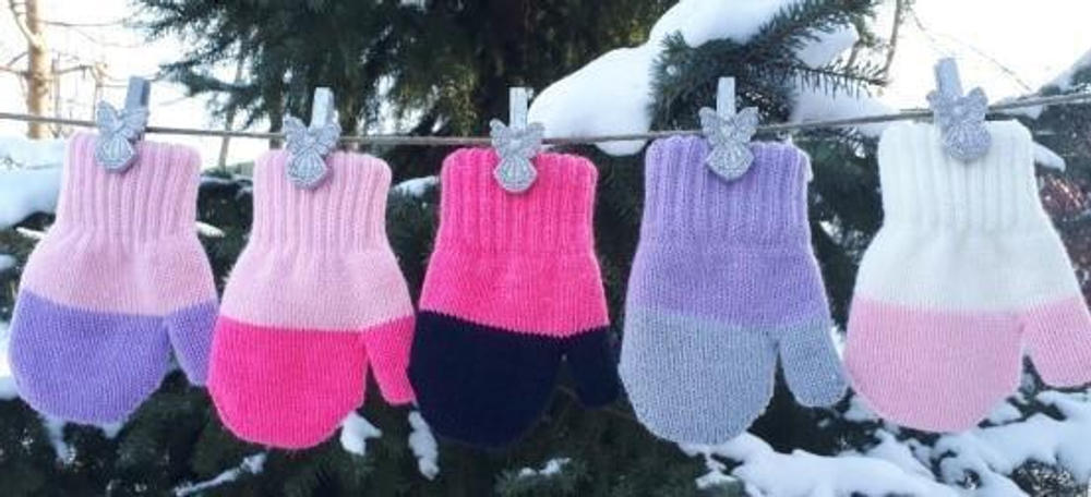 Варежки детские Tessa р.11 (Мегашапка) 0094, 1 шт.