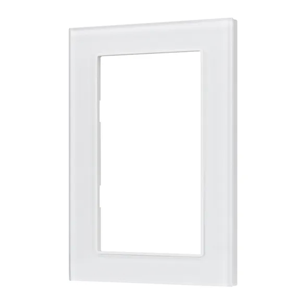Рамка стеклянная FRM-GLARE-GS-D-WH (Arlight, -) 043789