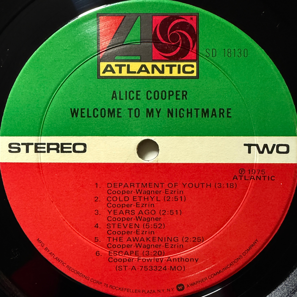 Alice Cooper – Welcome To My Nightmare (США 1975г.)