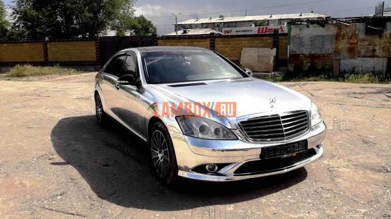 Пленка для авто «Хром — Серебро» (Carbins)