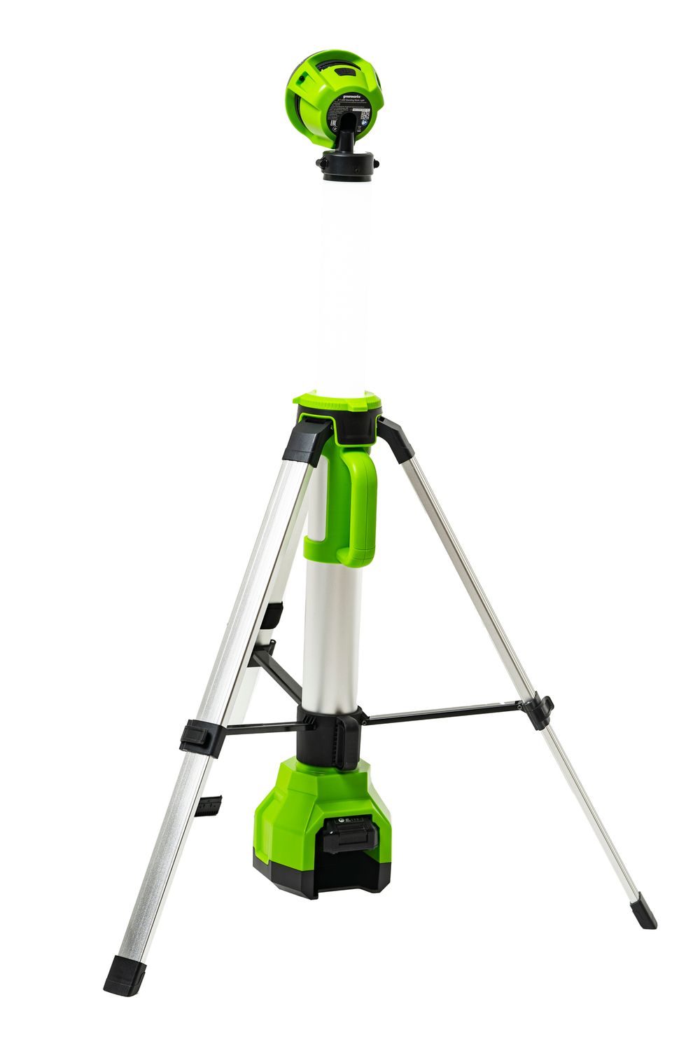 Мачта светодиодная осветительная 2-в-1 аккумуляторная Greenworks,3401107, 24v, без АКБ и ЗУ