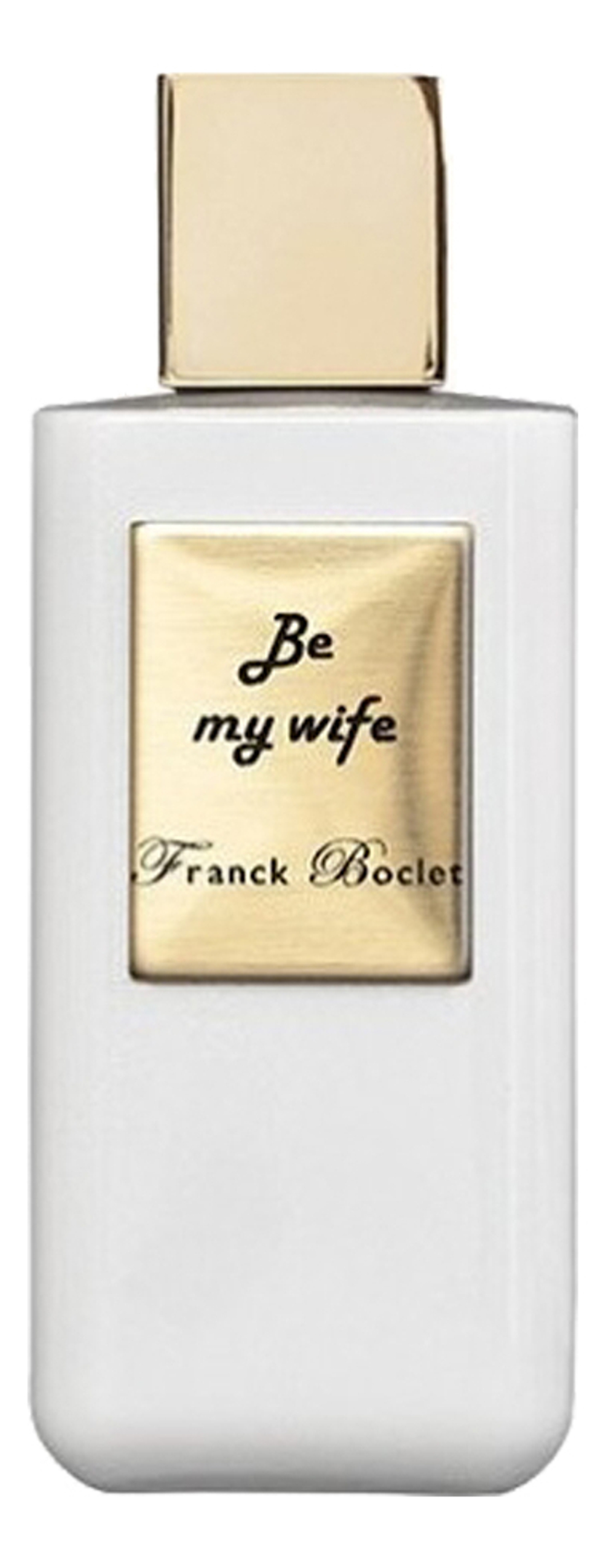 FRANCK BOCLET Be My Wife