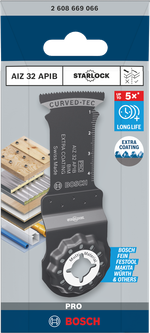 Погружное полотно для многофункционального инструмента PRO AIZ 32 APIB BOSCH 2608669067