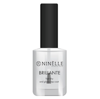 Ninelle Покрытие верхнее Brillante, с блеском, быстросохнущее, №204, 10 мл