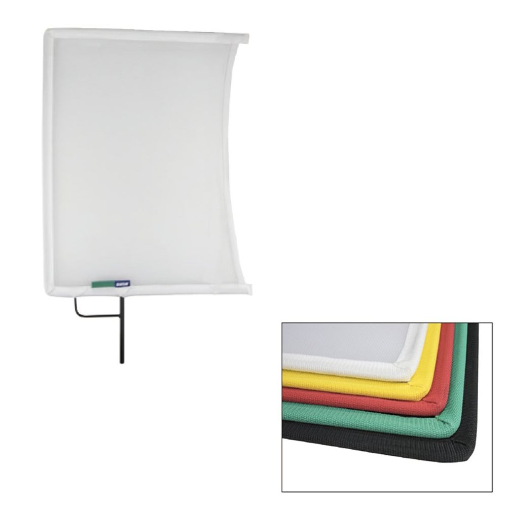 KUPO KT-2436OSWB 24"x36" Open End frame single white bobbin net. Флаг (60х90 см)