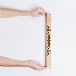 Деревянный  подарочный набор -указка в футляре (коробе) 400 мм. PK5