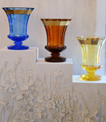 Ваза Moser Gloria Aquamarine, 35 см