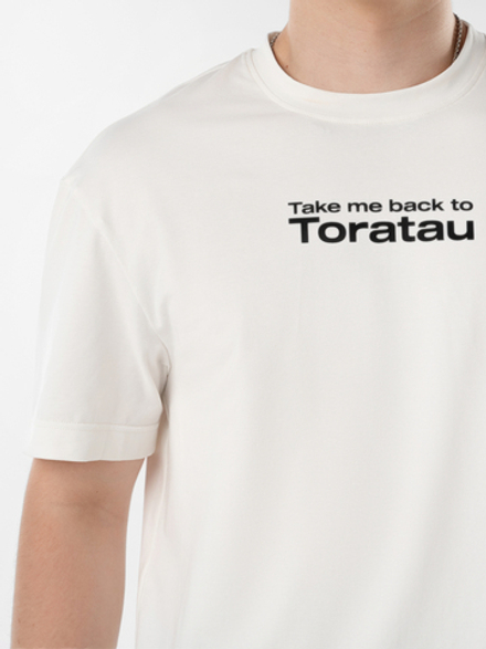 Футболка с принтом Take me back to Toratau