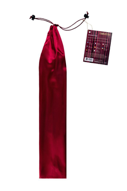 Черный гладкий стек с тонкой ручкой