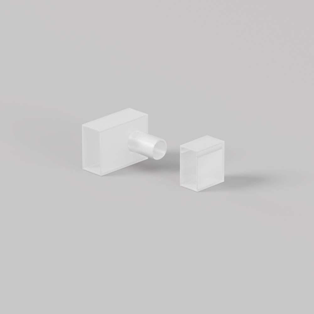 Заглушки для гибкого неона 12x6 мм 2 шт. (выход боковой) Maytoni   432033