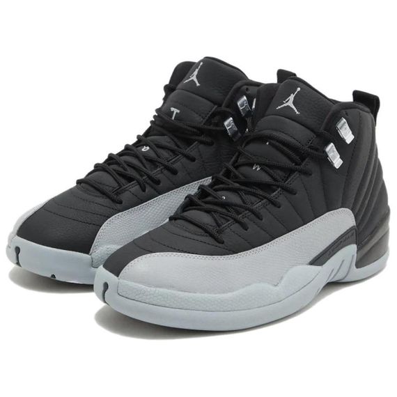 Иордания Эйр Джордан 12 Подвесные баскетбольные мячи Высокие Черно-серые Мужские