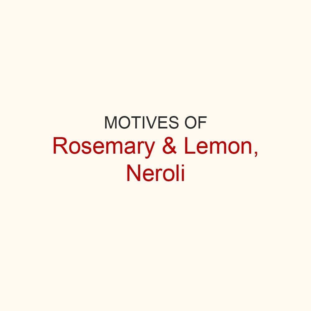 Мотивы Rosemary Lemon Neroli - отдушки для свечей - Candlemaker