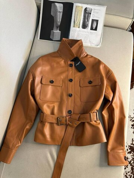 Кожаная куртка Yves Saint Laurent