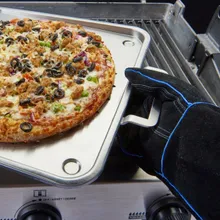 Кожаные жарозащитные перчатки (до 100 °C), Broil King