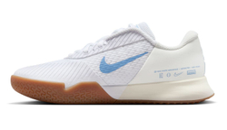Женские Кроссовки теннисные Nike Zoom Vapor Pro 2 - white/light blue/sail/gum light brown