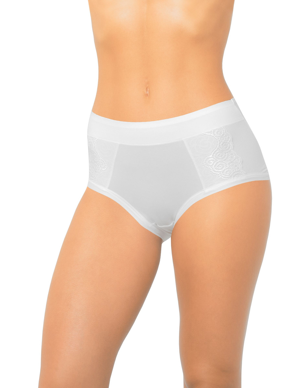 Трусы-макси из мягкого бамбукового полотна (Размер: XXL) (Цвет: черный)