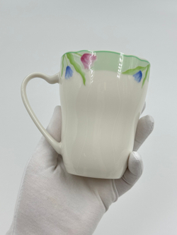 Кружка с зелёной каймой Givenchy by Yamaka