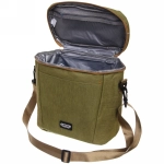 Термосумка 11 л, 27,5*15*26 см, Sanne зелёная