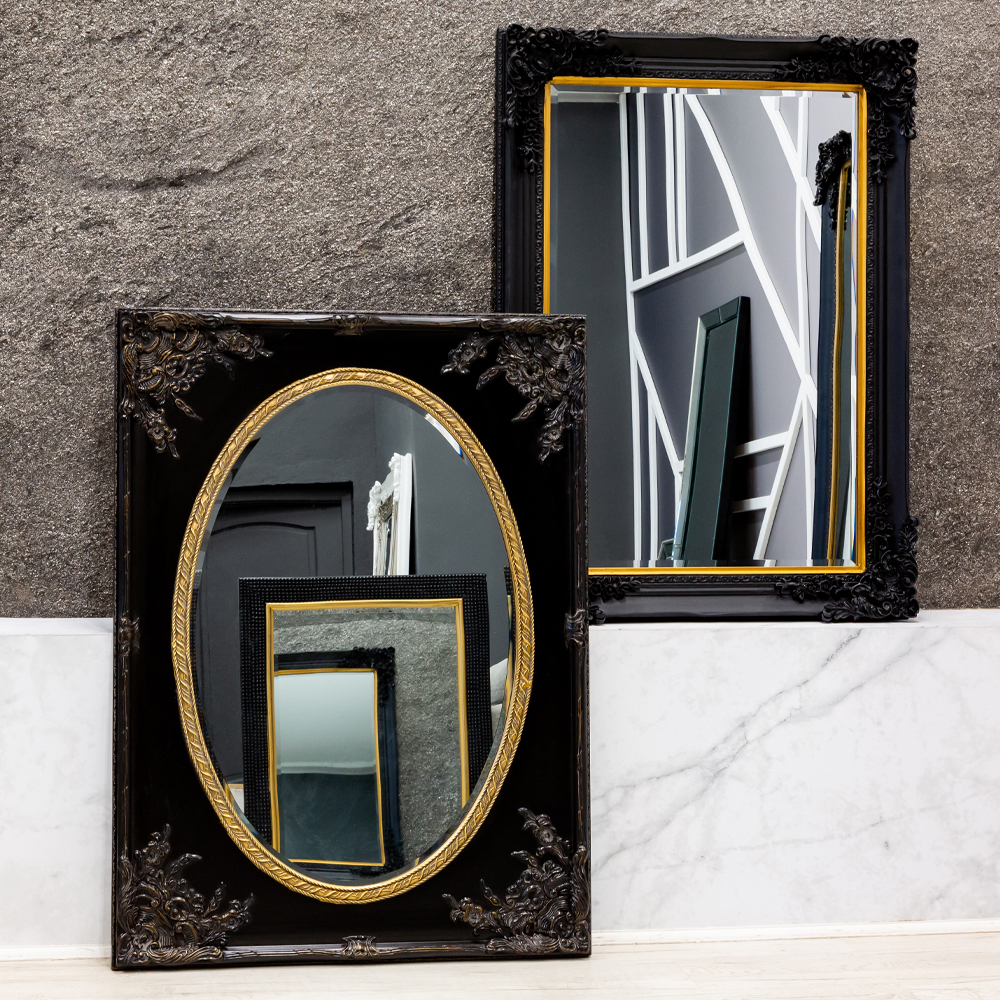 Зеркало настенное Объект мечты Зазеркалье Орели блэк OM-21052618