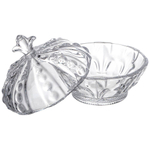 Икорница 11*11,5см коллекция "Muza" стеклянная