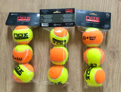 Мячи для пляжного тенниса Nox ITF Beach Tennis пакет 3 шт.