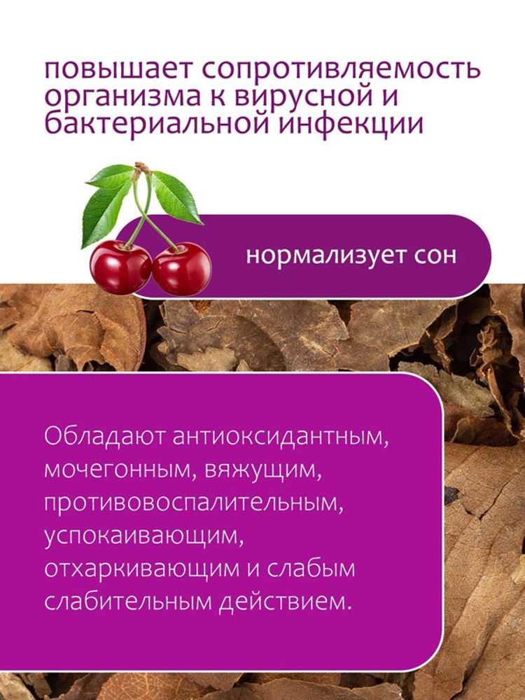 Вишни лист