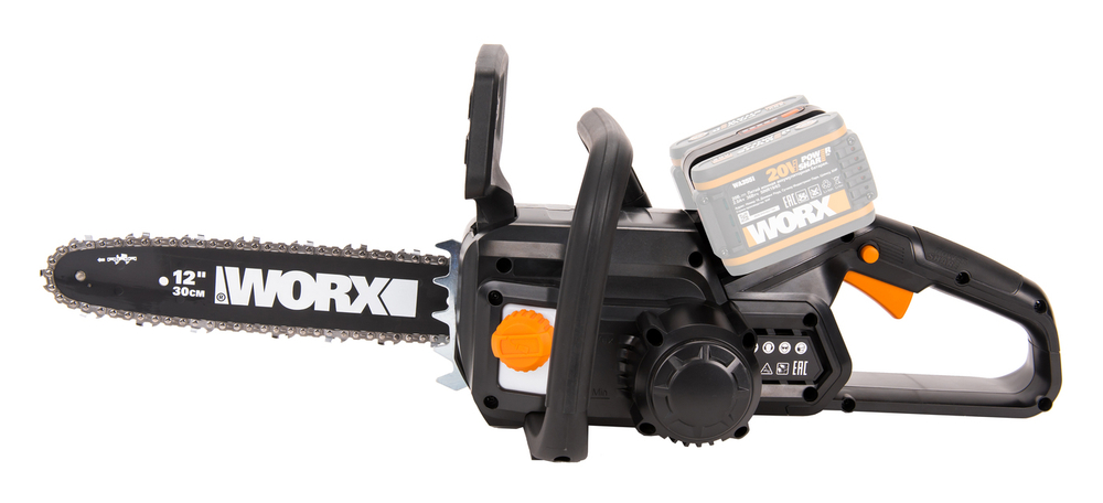 Цепная пила аккумуляторная WORX WG381E 40В 30см