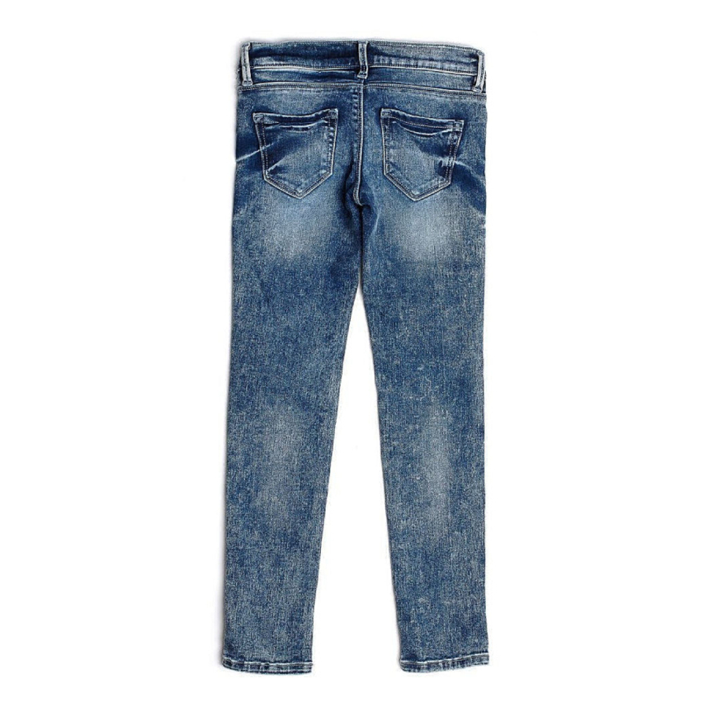 Брюки джинсовые GUESS Синий/"Варенка"/Пайетки (Девочка)