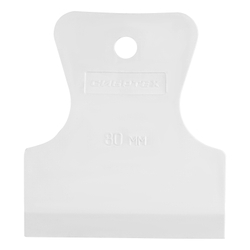 Шпатель, белая резина, 80 мм Россия Сибртех