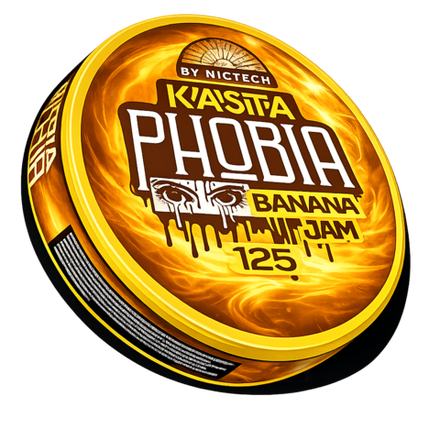 KASTA PHOBIA BANANA JAM (125 МГ) - БАНАНОВЫЙ ДЖЕМ