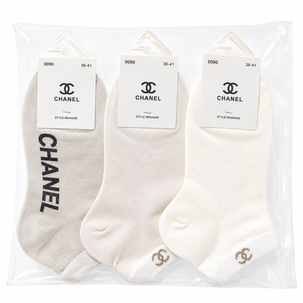 Носки женские длинные тонкие Chanel/Gucci