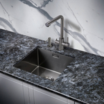 Мойка для кухни MILACIO Denia 44 Steel MC.77439 сталь воронёная