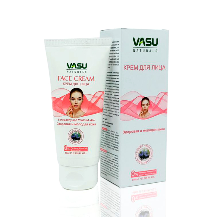Крем для лица VASU питает и восстанавливает, 60 мл