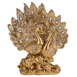 ФИГУРКА "ПАВЛИНЫ" 17*8*19 СМ. СЕРИЯ "МАХАРАДЖИ" (КОР=16ШТ.)