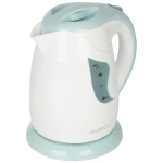 Чайник ENERGY E-209 (1 л диск) бело-голубой
