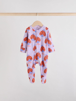 Комбинезон / Cлип для малышей Next F13-408, 3 шт., Розовый, Сиреневый