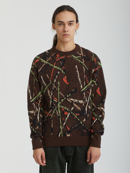 Мужской Свитер Knitted Crewneck