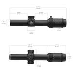 Оптический прицел Vector Optics Forester jr. 1-8x24 SFP, 30мм, сетка L4a, азотозаполненый (SCOC-38)