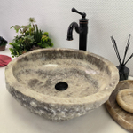 Раковина из оникса Erozy Grey EO-62293 51*41*15 0093