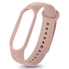 Силиконовый ремешок Silicon Loop для Xiaomi Mi Band 3, 4 (Светло-розовый)