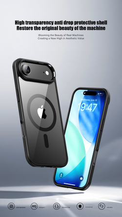 Прозрачный чехол Crystal Case для iPhone 17 Air