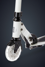 Самокат Micro Sprite Glow (светится в темноте) LED, белый