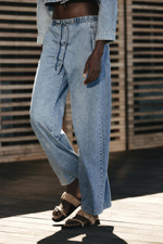 Джинсы-джоггеры z1975 wide-leg long length