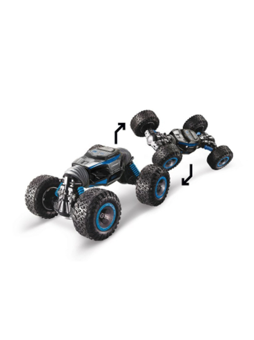 Машина на пульте управления Трансформация 4WD переворот, режим высокой и низкой посадки, синий