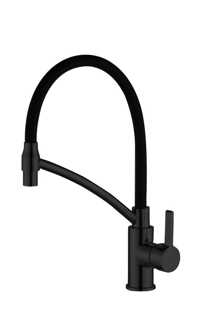 Смеситель для кухни с гибким изливом HAIBA HB73644-7 черный
