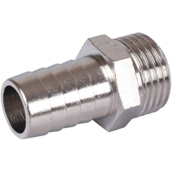 Штуцер НР никелированный 1/2"x16 STOUT