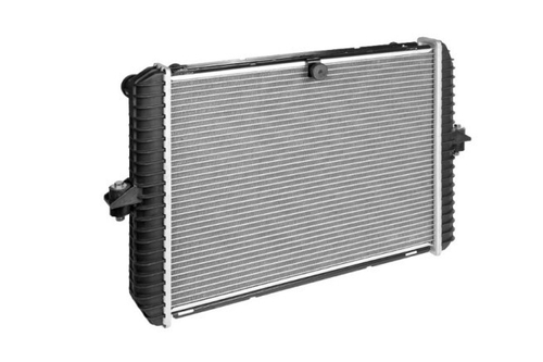 Радиатор основ. алюм. /Г-3302/ до 1999 г.в. 2-х ряд. (на ушах) (PEKAR)