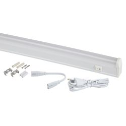 Линейный светодиодный светильник ЭРА LLED-01-12W-4000-W 12Вт 4000K L874мм с выключателем