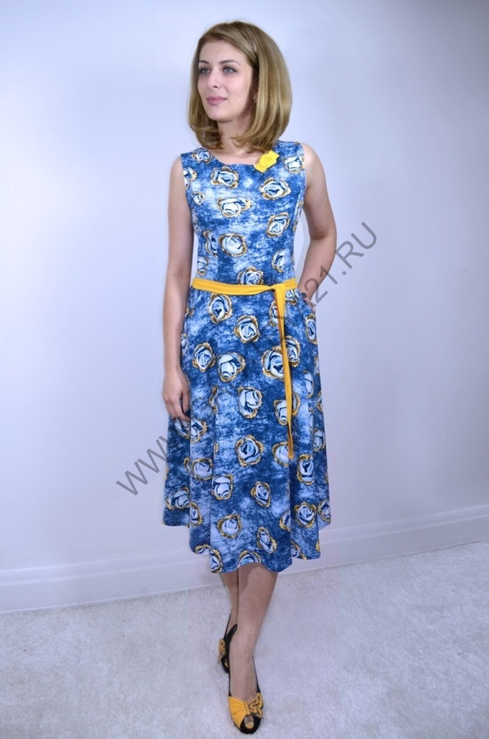 С-219 /Платье из 100% хлопка