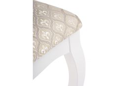 Деревянный стул Фабиано белый / бежевый